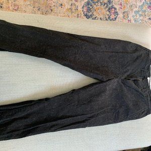 Black chinos